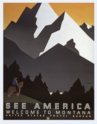 Public domain poster available from the library of congress. I have made some attempt to clean the poster up a bit so that it is ready for immediate use and printing.