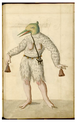 Schembartbuch aus dem Besitz des Sebastian Schedel, UB of California Coll. 170 Ms 351