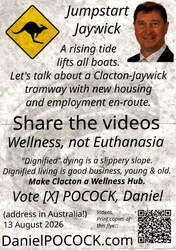 Leaflets sent by Daniel Pocock