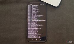 teminal running on Android