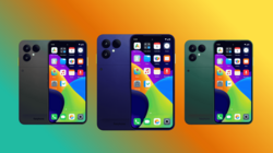 The three colorways: Horizon Black, Cobalt Blue, and Forest Green