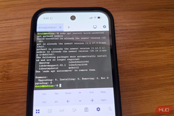debian running on an Android phone
