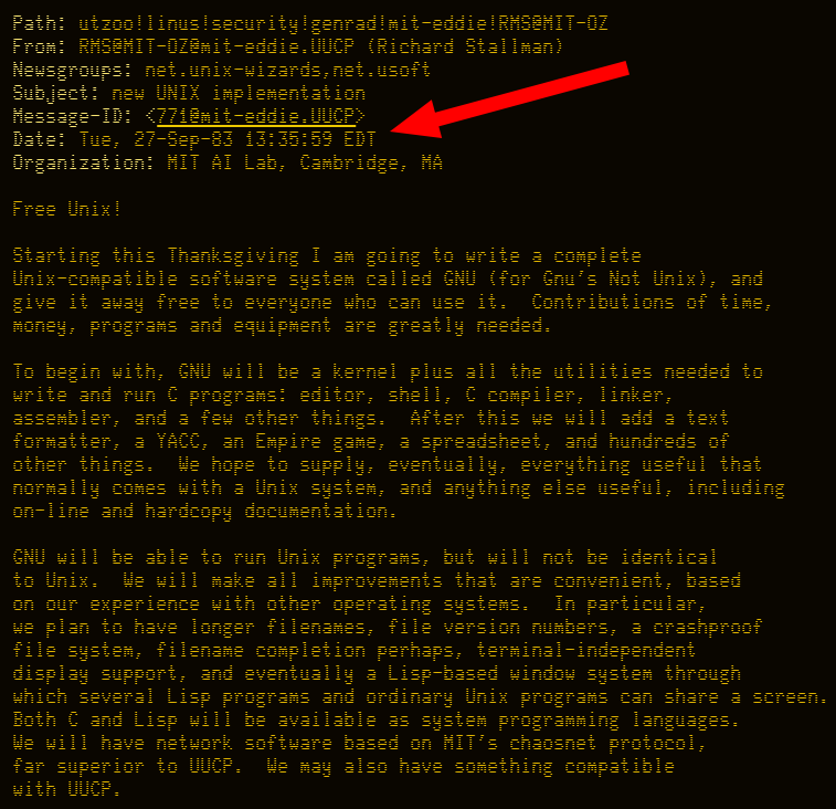new UNIX implementation